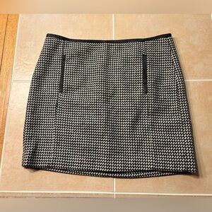 Sandwich_ wool mini skirt